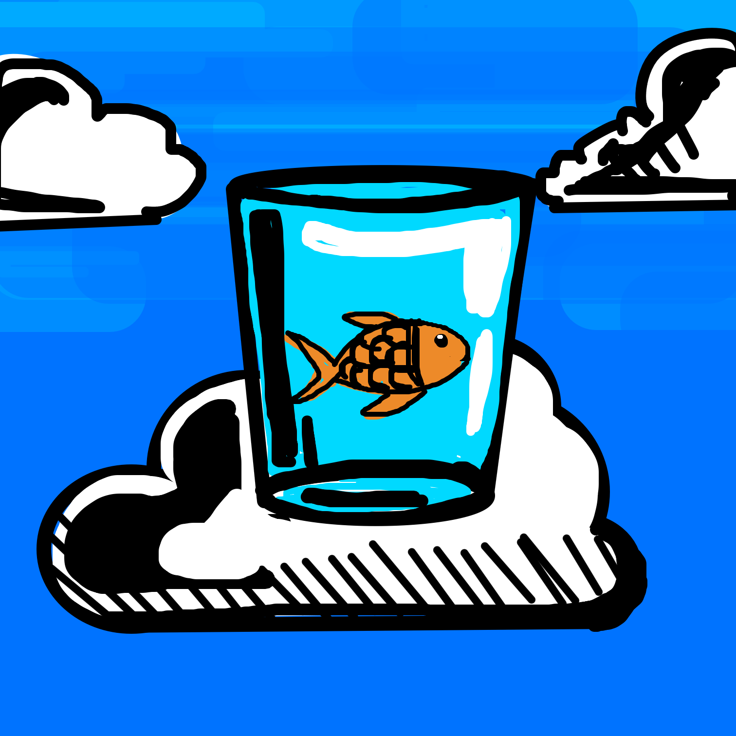  - Online Drawing Game Comic Strip Panel by Juleefish 