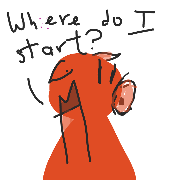 Drawing in Ethel the Aardvark by ArelaEstudio