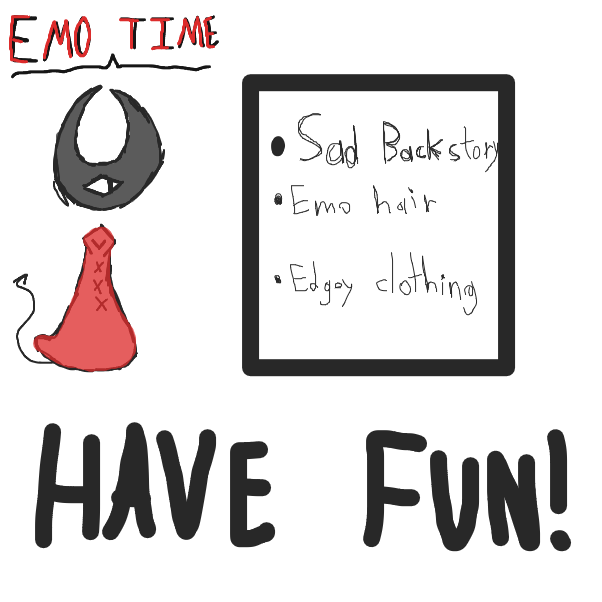 Drawing in Transform Minion into edgelord by LizardPie34