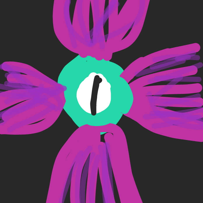 Drawing in Flower by ArelaEstudio