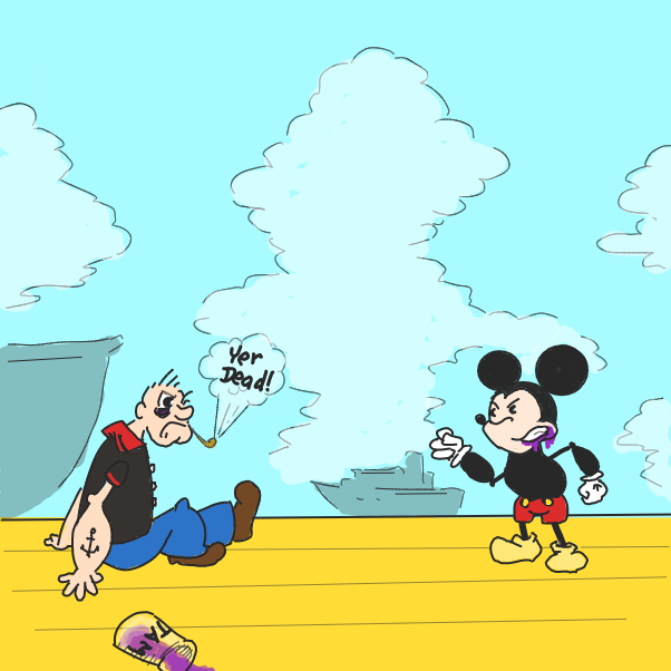  - Online Drawing Game Comic Strip Panel by Wizard Croissant