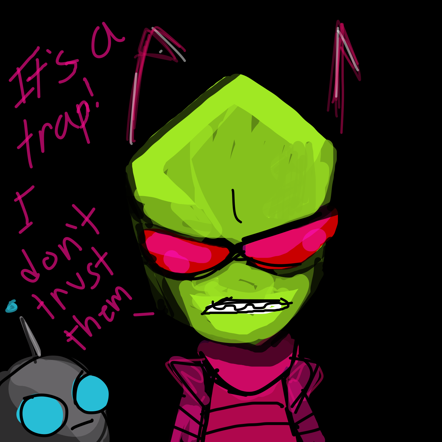  - Online Drawing Game Comic Strip Panel by Juleefish 