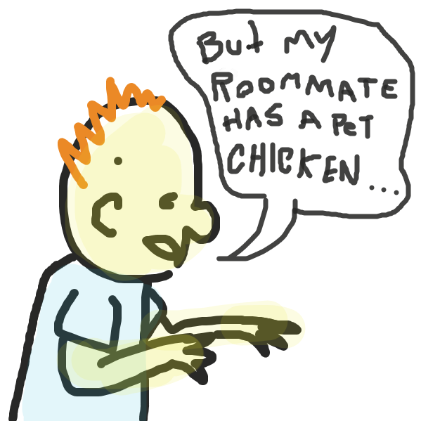 Drawing in making some noods by jamdaddy