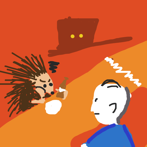 Drawing in Pinto Porcupine by timon