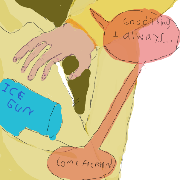 captain america is totally gonna get ice towned for life - Online Drawing Game Comic Strip Panel by finlay