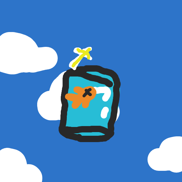 dead fish - Online Drawing Game Comic Strip Panel by Karli