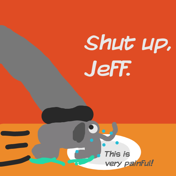 Plot twist. - Online Drawing Game Comic Strip Panel by CatLettuce