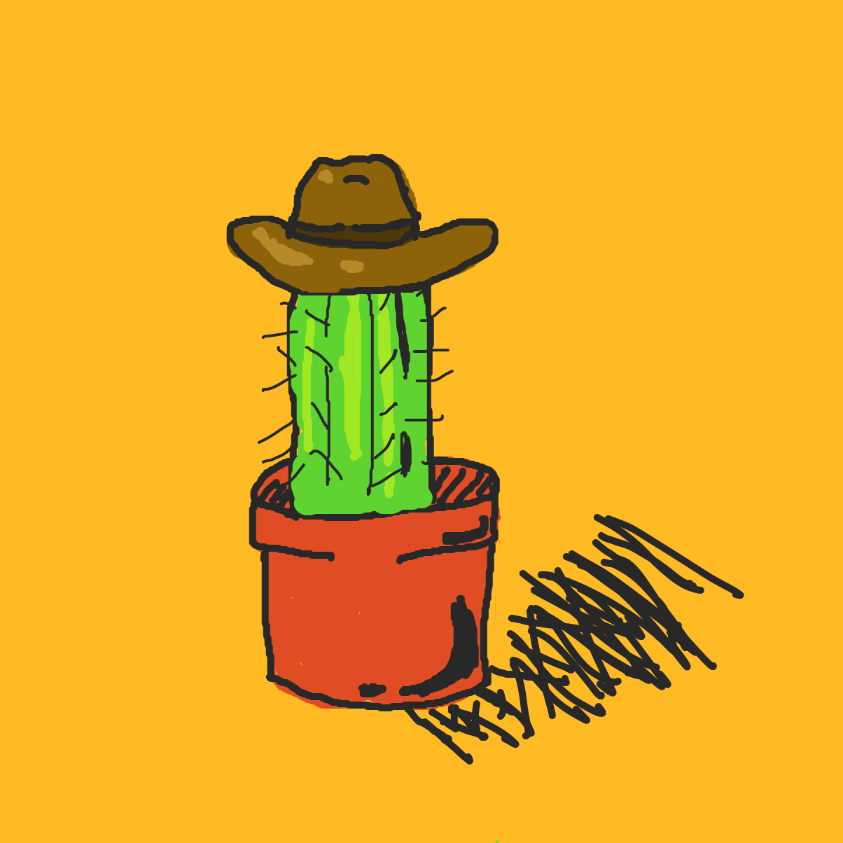 Drawing in Garden  by CluelessArtist