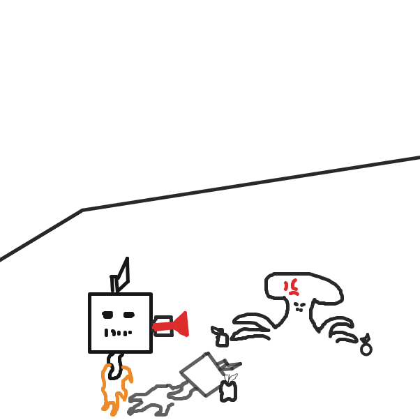 Drawing in The Kicking Tree by HiveMind