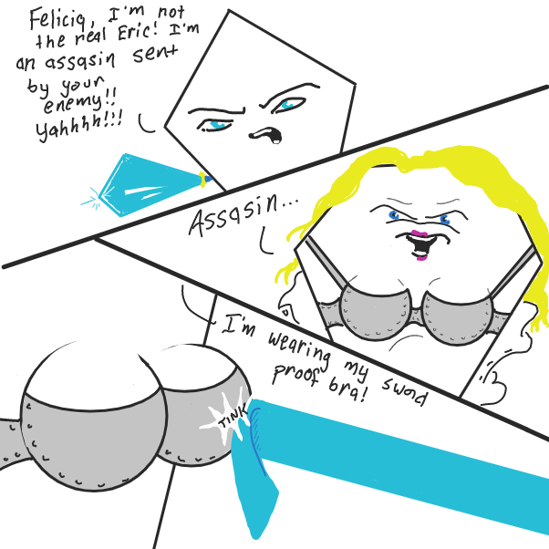  - Online Drawing Game Comic Strip Panel by Wizard Croissant