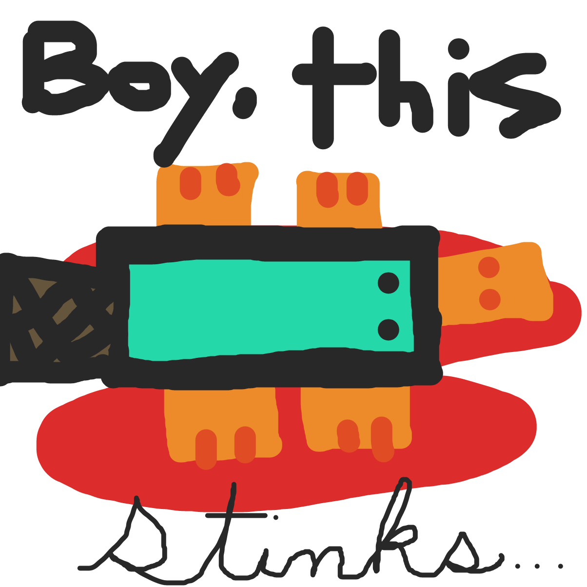  - Online Drawing Game Comic Strip Panel by PanelJamPie