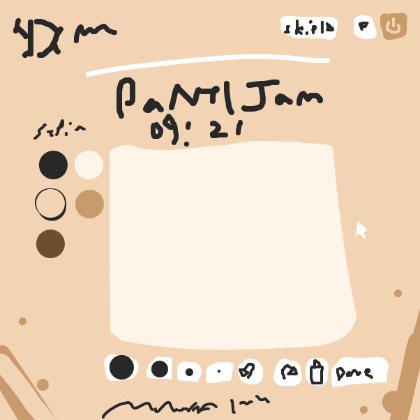 a normal day in the life of a drawceptioner - Online Drawing Game Comic Strip Panel by flooper69