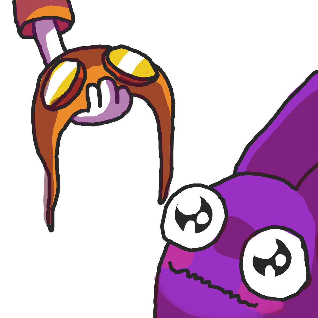 Drawing in Benny Bat by shady.crow