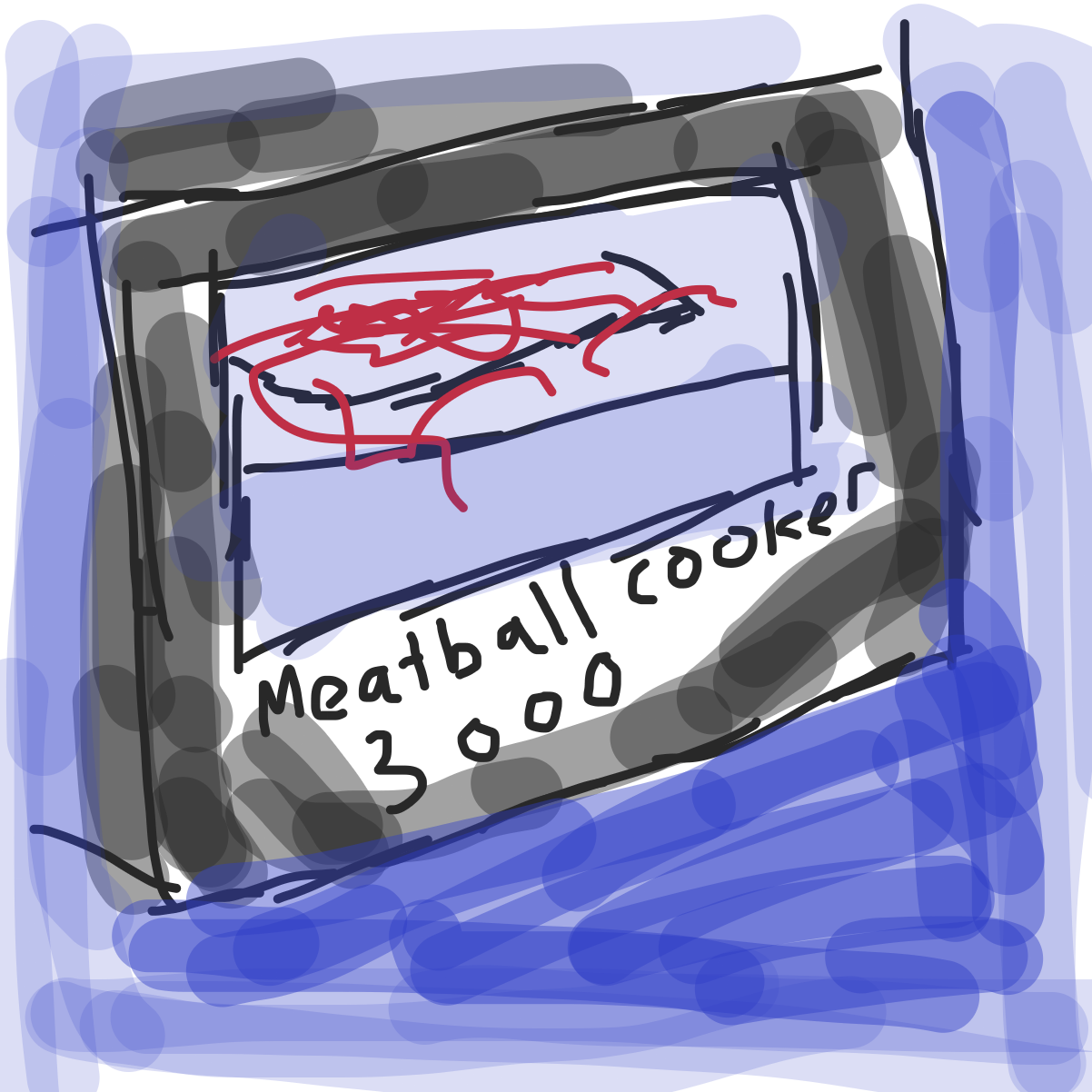 Drawing in Ikea by Ember