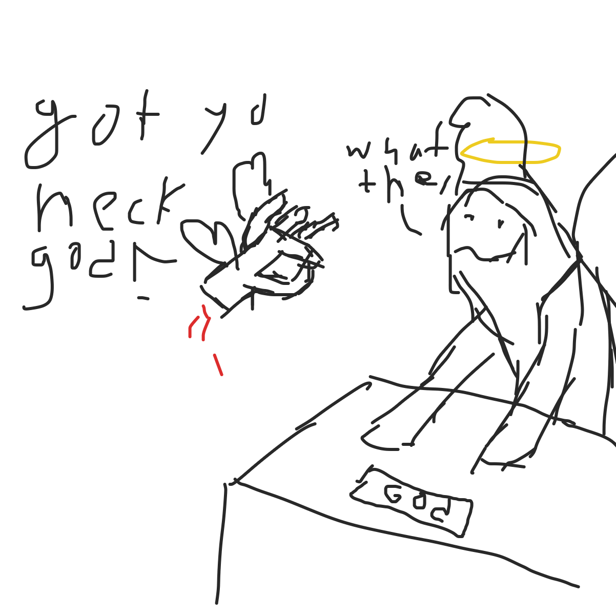  - Online Drawing Game Comic Strip Panel by Ember