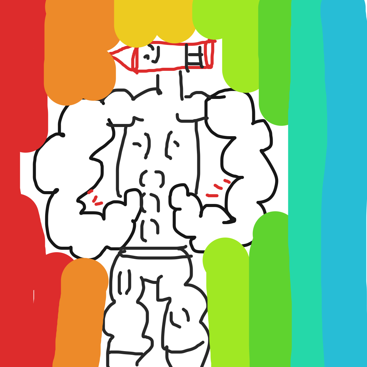 Drawing in Color war by Anderson