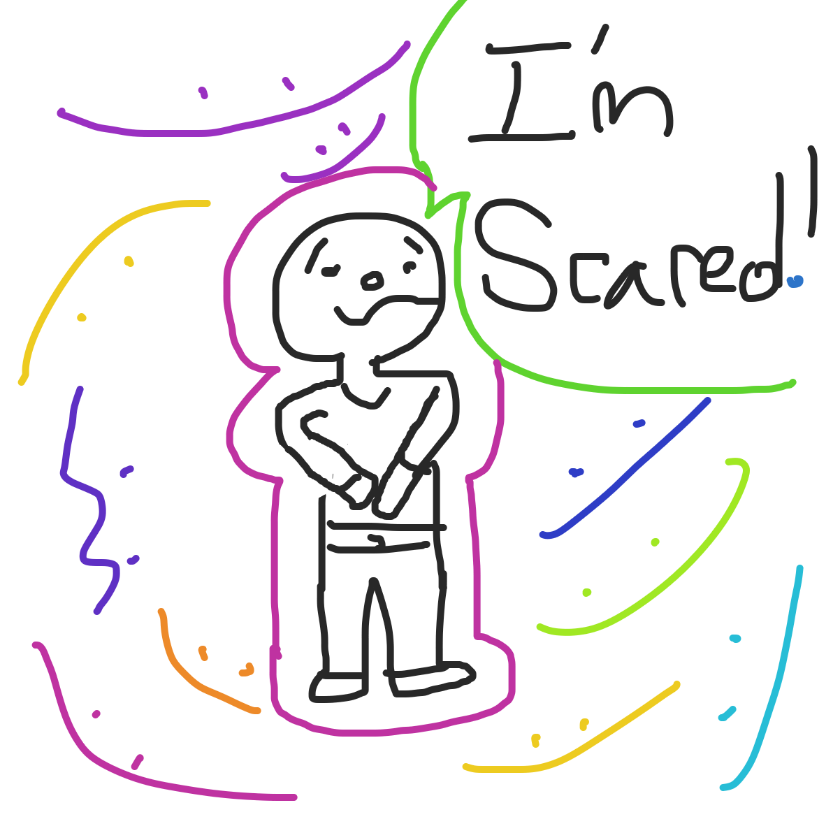 Drawing in Fill the panel with smiley faces by Anderson