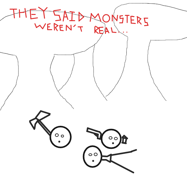  - Online Drawing Game Comic Strip Panel by HiveMind