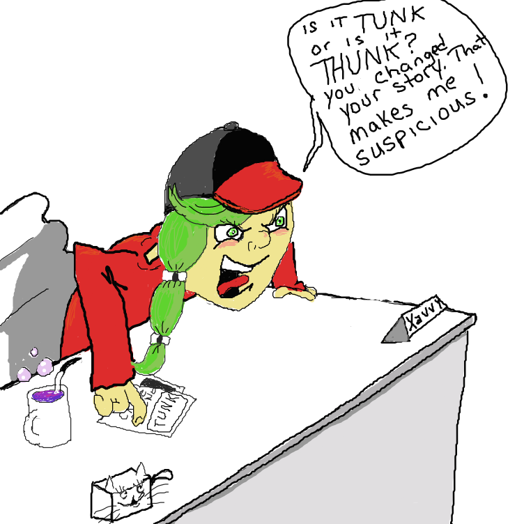 Drawing in Detective xavvy by dona.