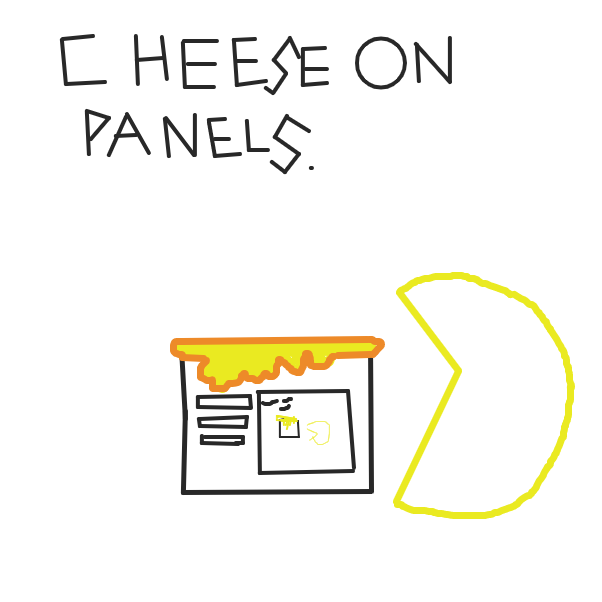  - Online Drawing Game Comic Strip Panel by HiveMind