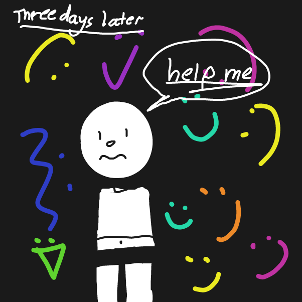 Drawing in Fill the panel with smiley faces by Moeru