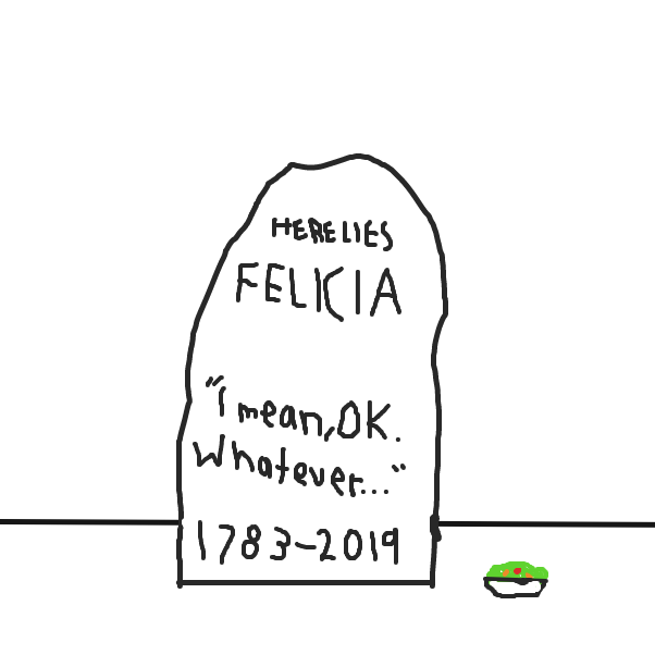 Drawing in "I mean, OK. Whatever..." by CatLettuce