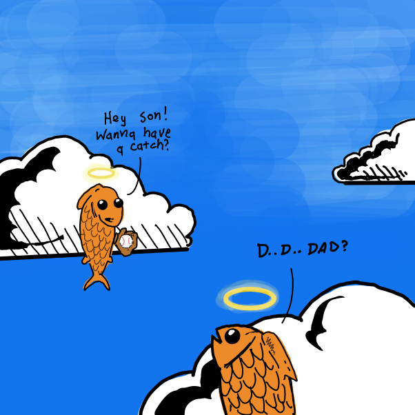 Field Of Streams - Online Drawing Game Comic Strip Panel by Wizard Croissant