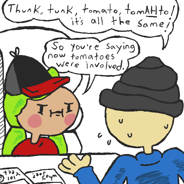  - Online Drawing Game Comic Strip Panel by Cheddar Teeth