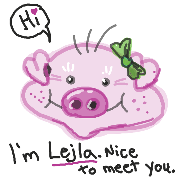I'm an illustrator. And I love sweets. - Online Drawing Game Comic Strip Panel by lej.ah
