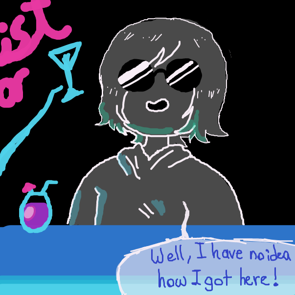  - Online Drawing Game Comic Strip Panel by cinish