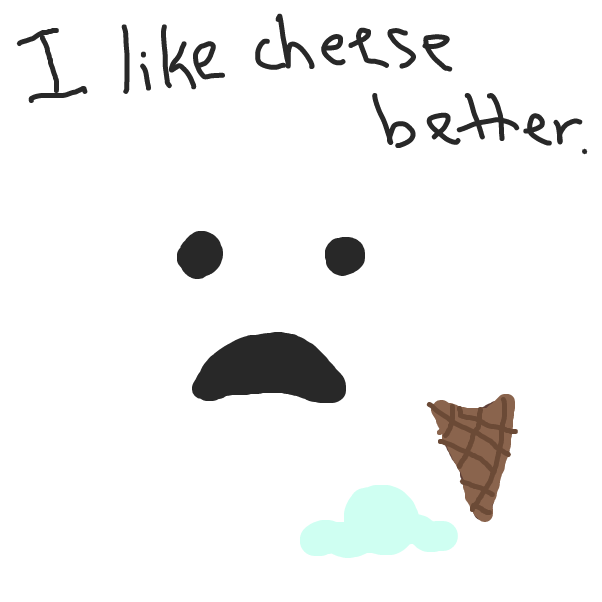 the ice cream falls - Online Drawing Game Comic Strip Panel by brynnmariee9