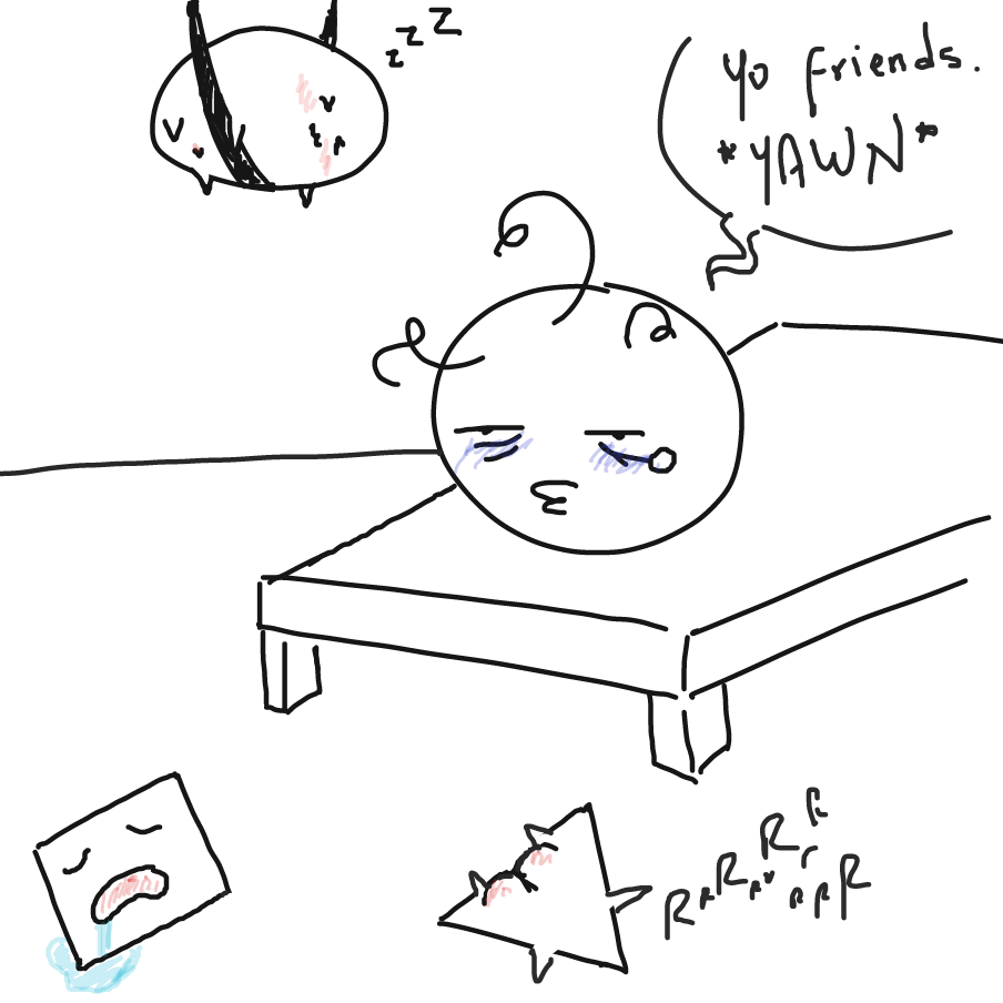 Drawing in Sleep  by ArelaEstudio