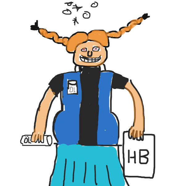 Drawing in Pippi by Psyduck