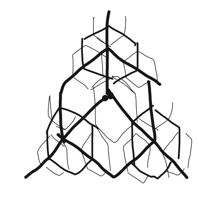 Find me in this fractal madness - Online Drawing Game Comic Strip Panel by ArelaEstudio