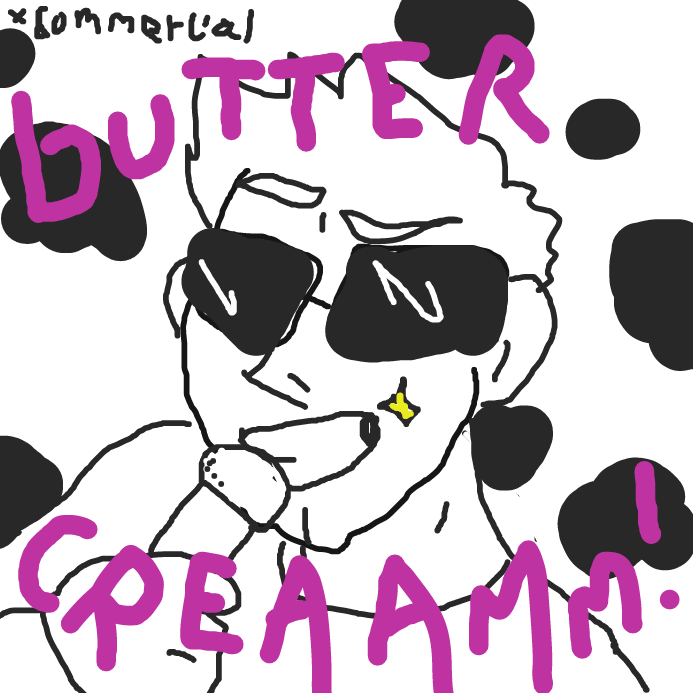 the commercial for butter cream - Online Drawing Game Comic Strip Panel by elliebean