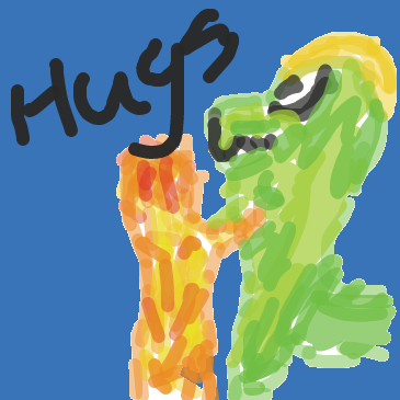  - Online Drawing Game Comic Strip Panel by HappyTheArtist