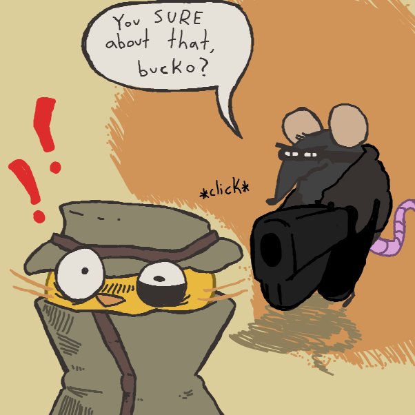 oh fricc - Online Drawing Game Comic Strip Panel by Cheddar Teeth