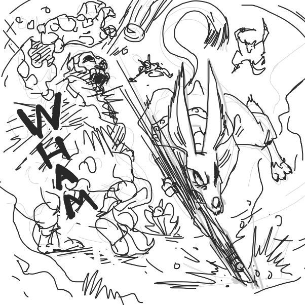  - Online Drawing Game Comic Strip Panel by Fathur