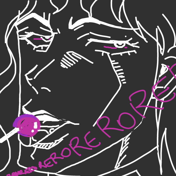 Drawing in peppers by SSR scorpia