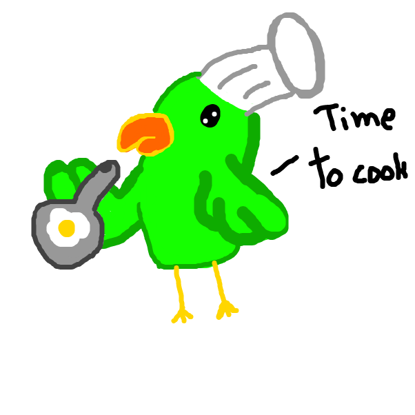 Drawing in Percy Parrot by SteliosPapas