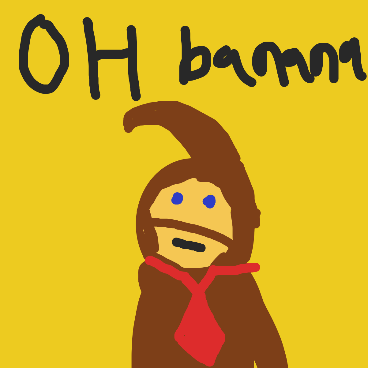 Drawing in Banana bowl  by Steven117