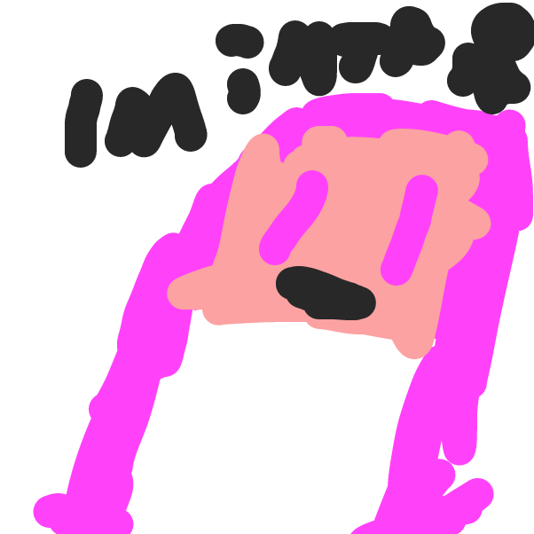 Drawing in Glitter Lucky by Clyde85