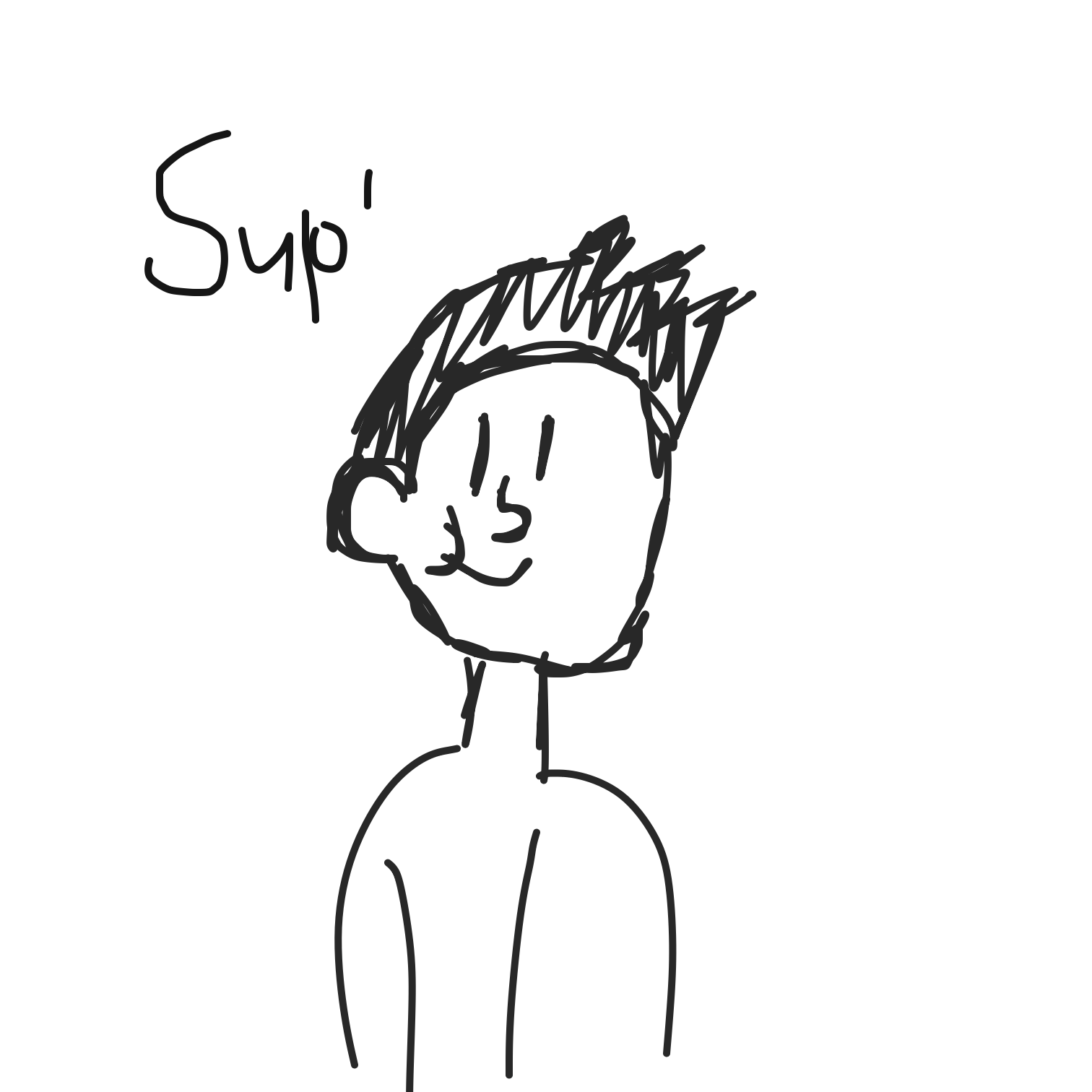 Drawing in Lol by LizardPie34