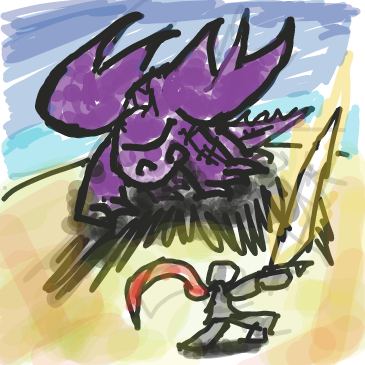 Drawing in Dragons  by Curtis14