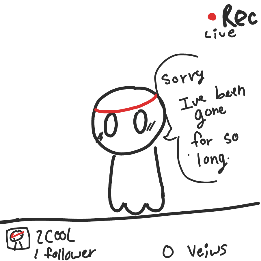 Drawing in Nobody remembers me by SquidBoi