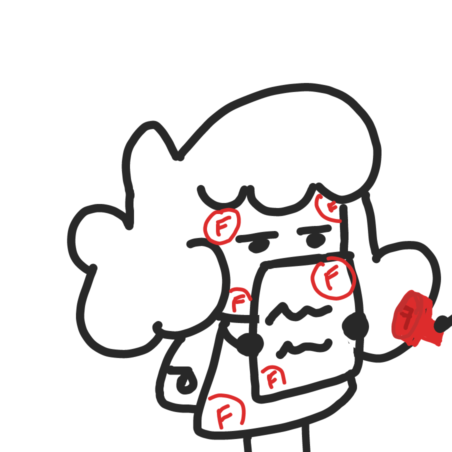 Drawing in Back to school be like... by SquidBoi