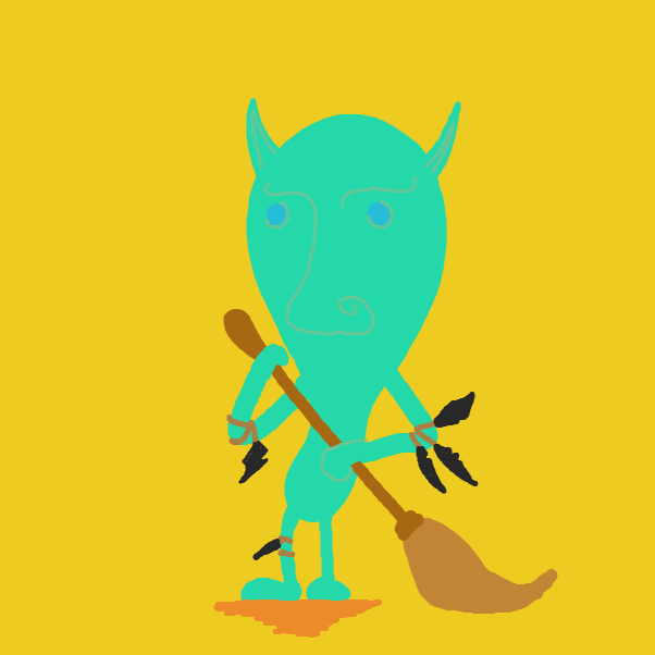 Drawing in Interns of he Crow Order by WhiskyMammut