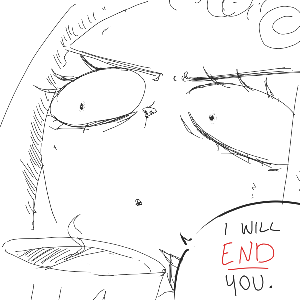 Don't mess with mom - Online Drawing Game Comic Strip Panel by ortani