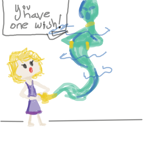Liked webcomic one wish