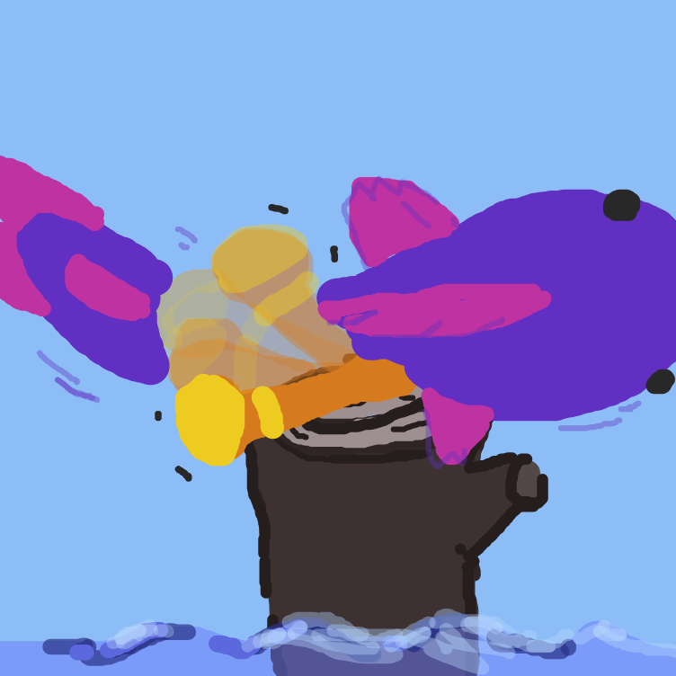 Drawing in It's a big one! by yogiibear